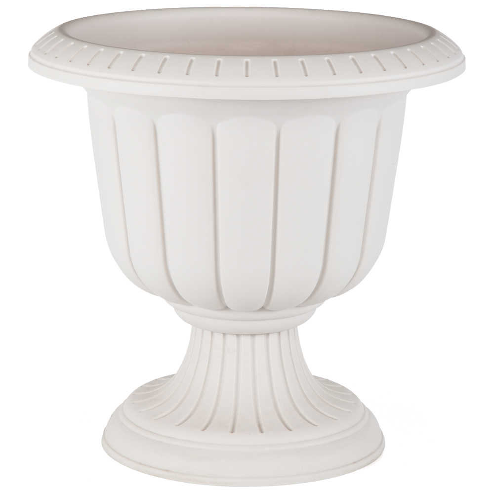Горшок для цветов на ножке Serinova Nergiz 47 л Белый
