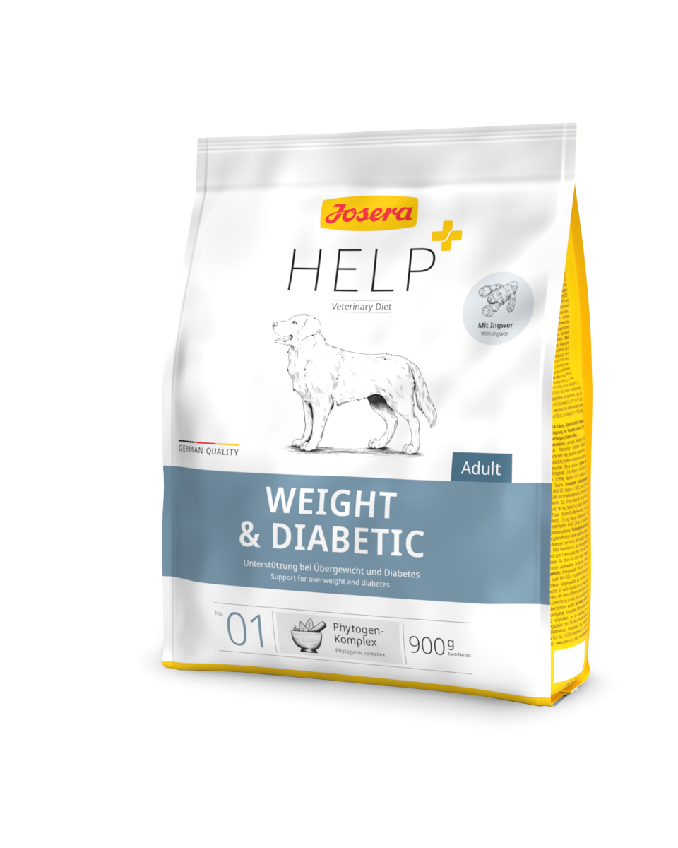 ᐉ Корм сухий Josera Help Weight&Diabetic Dog Підтримка при ожирінні та ...