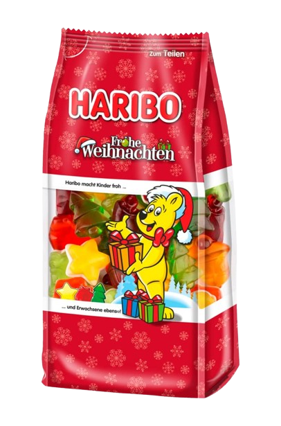 Конфеты желейные Haribo Frohe Weihnachten Merry Christmas 250 г (2403176662)
