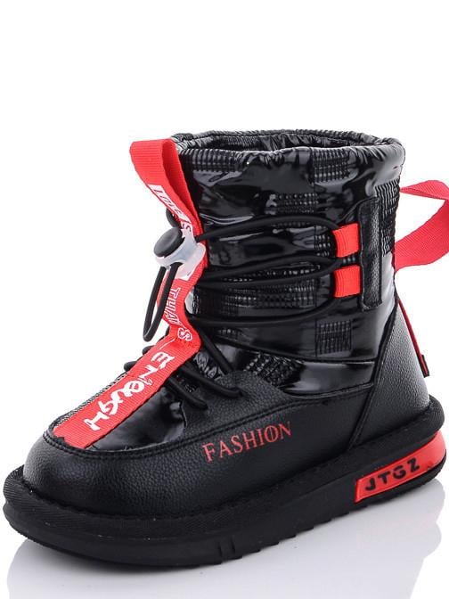 Дутики с натуральной шерстью Paliament B8811 р. 26 Черный