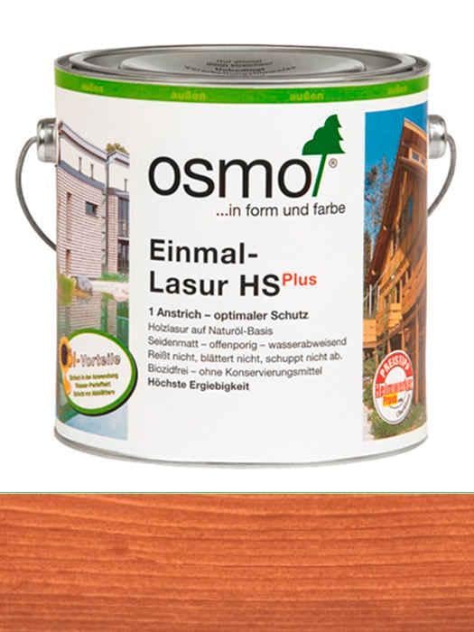 Лазурь Einmal-Lasur Hs Osmo однослойная для всех видов деревянных поверхностей 0,75 л 9241 Дуб