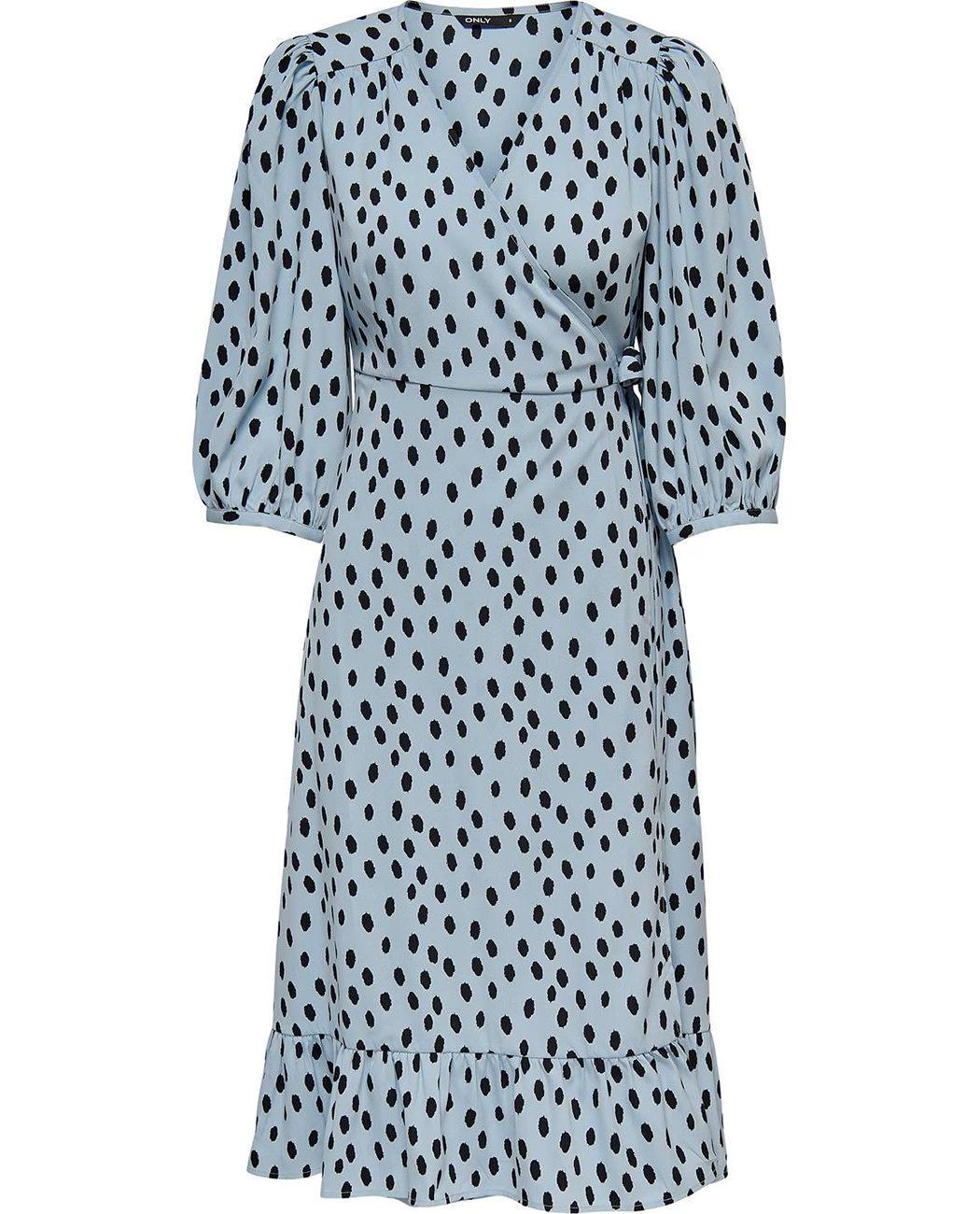 Платья женские Only Olivia 326325-18 M Голубой (32632518390) - фото 2