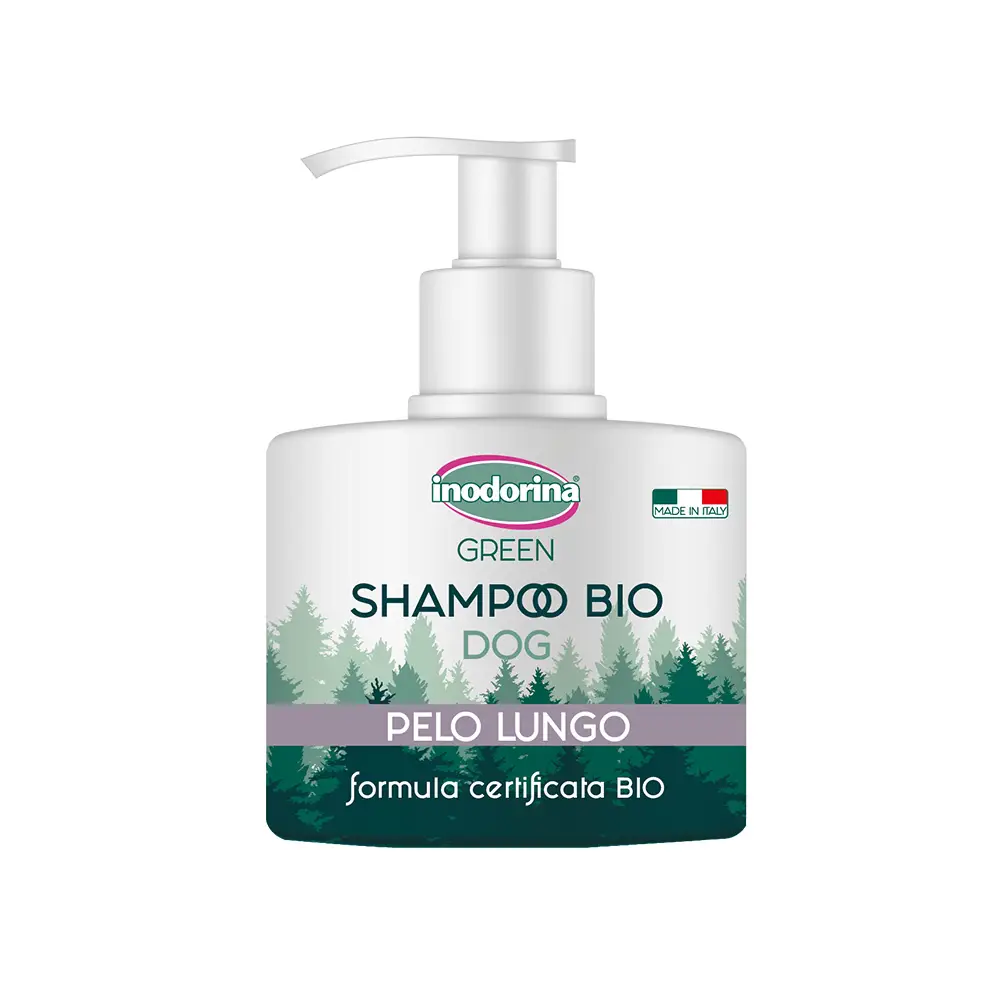 Шампунь органический Inodorina Dog shampoo pelo lungo для длинношерстных собак 250 мл