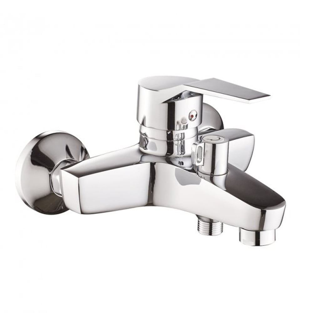 Смеситель для ванны Haiba 102 ZEON 009 c коротким изливом и душевой лейкой (HB0774) Смеситель для ванны Haiba 102 ZEON 009 c коротким изливом и душевой лейкой (HB0774)