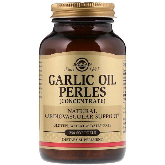 Часник Solgar Garlic Oil Perles 250 Softgels