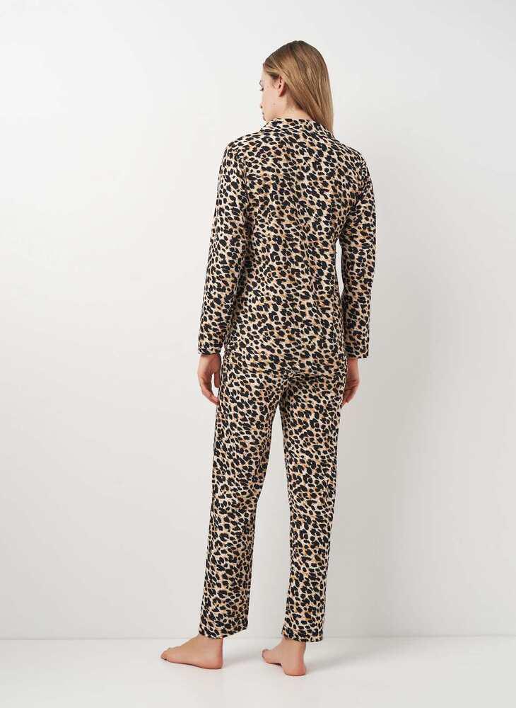 Пижама Boyraz 02010x77 женская S/M Леопардовый - фото 2