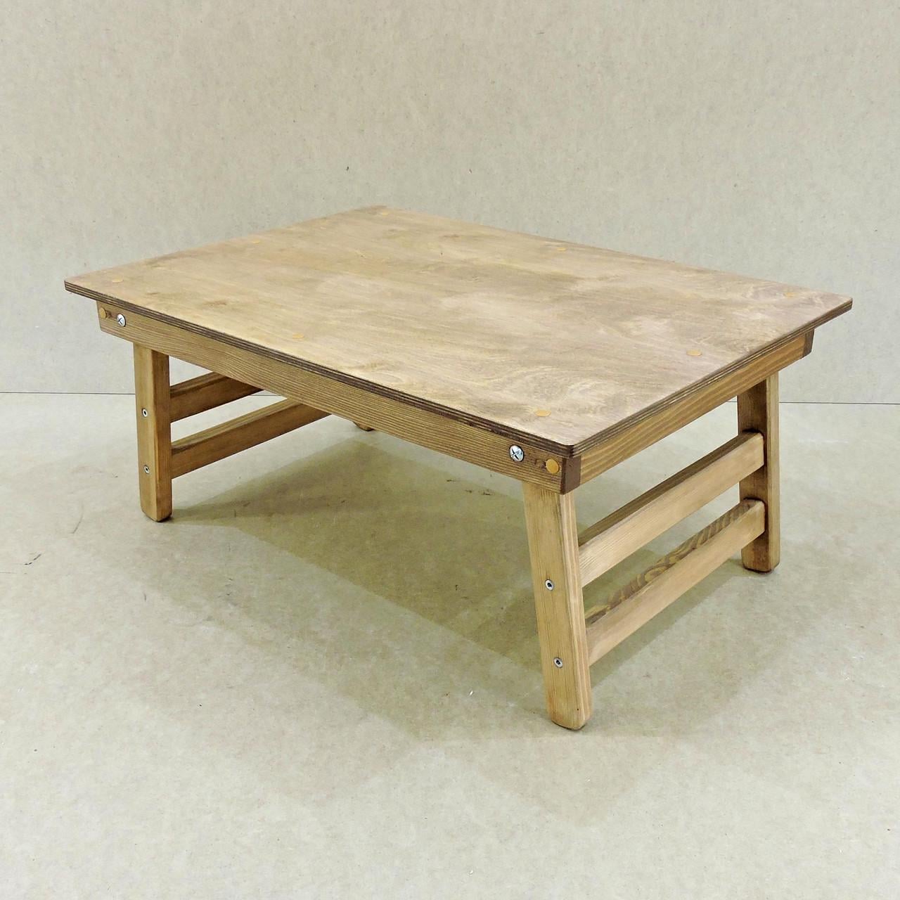 Столик-поднос для завтрака из дерева Индиана 50Х70 Мускат (СТП-572407)