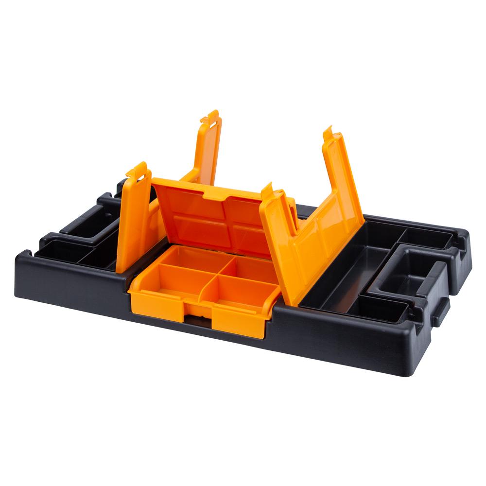 Ящик для інструментів Sigma 394x213x216 мм зі знімною кришкою (7403691) - фото 4 Ящик для інструментів Sigma 394x213x216 мм зі знімною кришкою (7403691) - фото 4