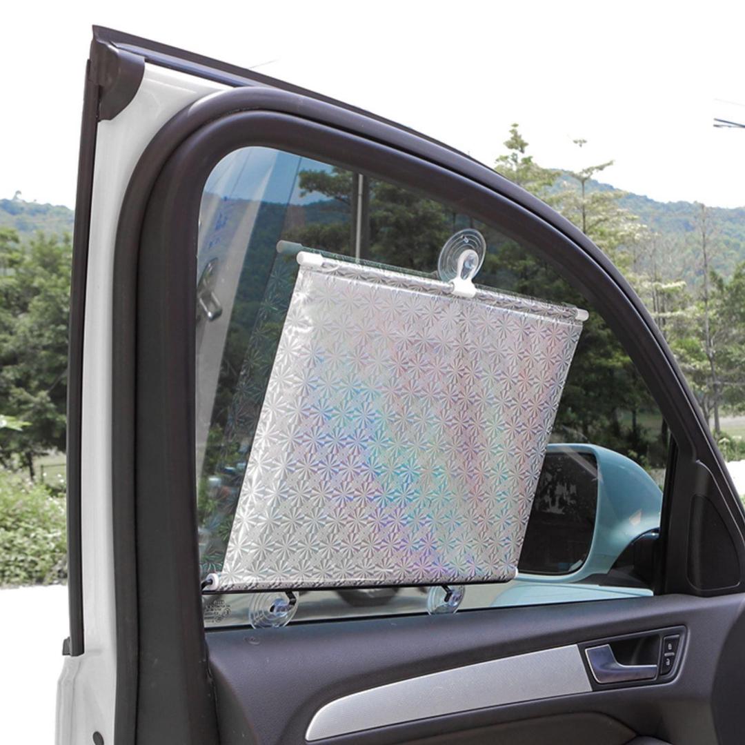 Шторка сонцезахисна RolerProtect на скло авто на присосках 50х125 см Срібний - фото 4 Шторка сонцезахисна RolerProtect на скло авто на присосках 50х125 см Срібний - фото 4