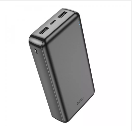 Портативне зарядне Hoco J100A High-ranking 20000 mAh 2xUSB/Type-C Чорний Портативне зарядне Hoco J100A High-ranking 20000 mAh 2xUSB/Type-C Чорний
