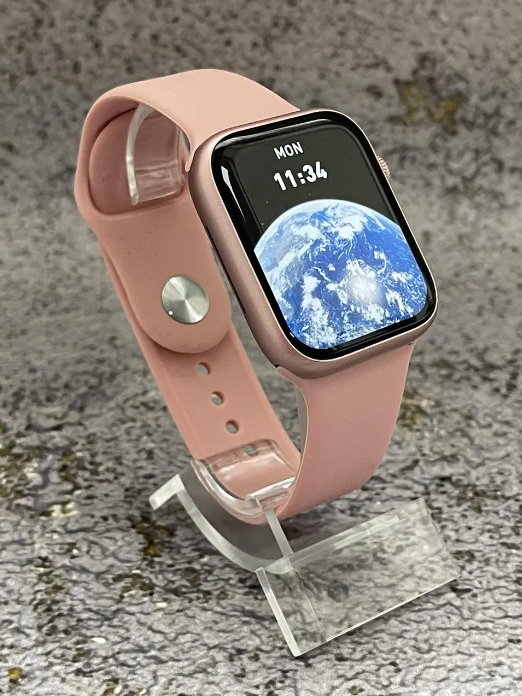 Часы умные Smart Watch GS8 Pro Max с украинским языком и функцией звонка 45 мм Розовый - фото 3