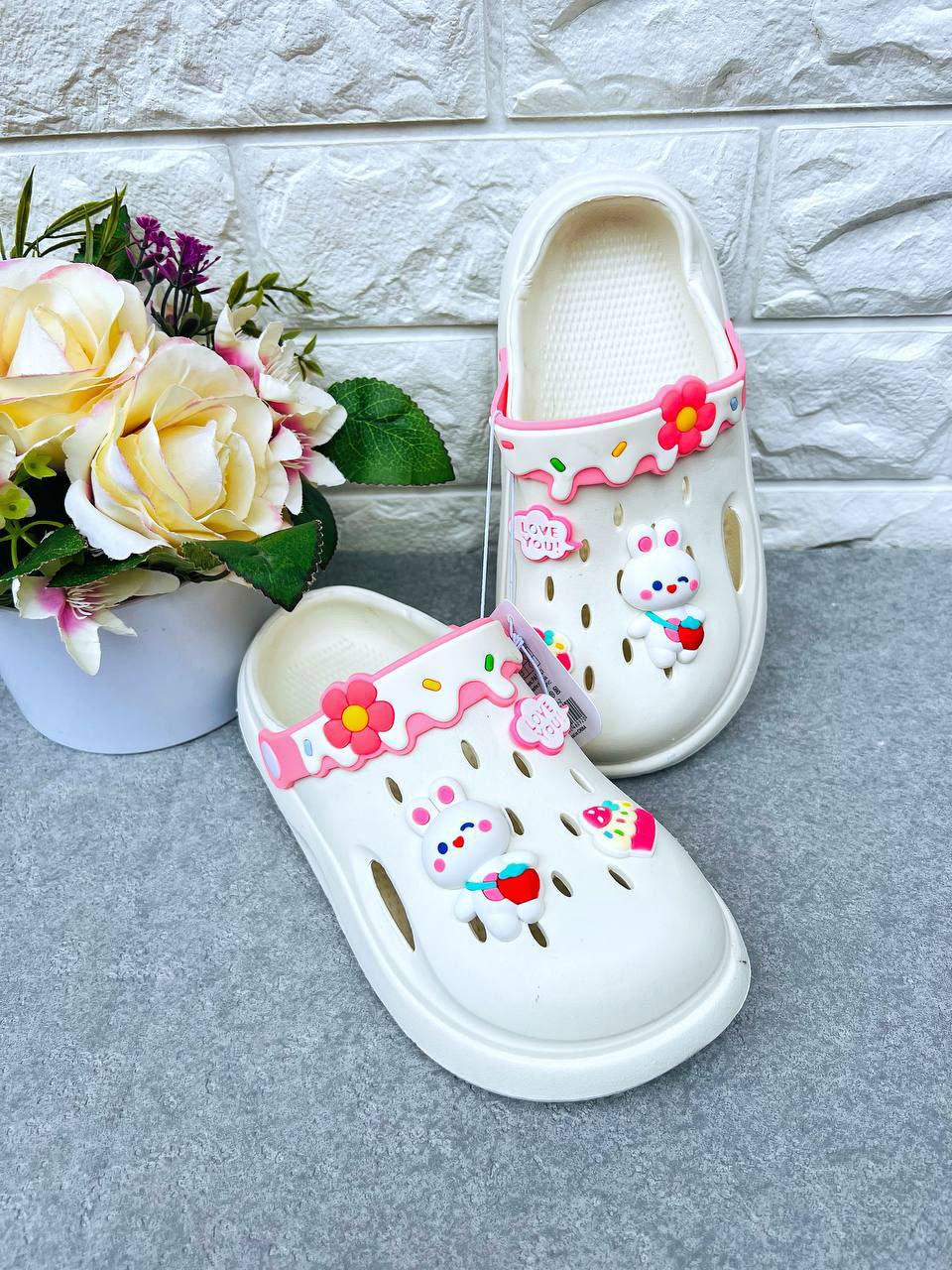 Сабо для дівчинки 1727W р. 35/36 21 см