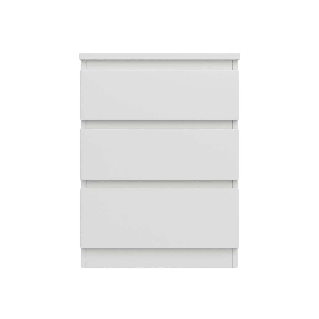 Комод MEBEX на 3 ящика 60х40х77,4 см Белый (VM3B600WH) - фото 1 Комод MEBEX на 3 ящика 60х40х77,4 см Белый (VM3B600WH) - фото 1