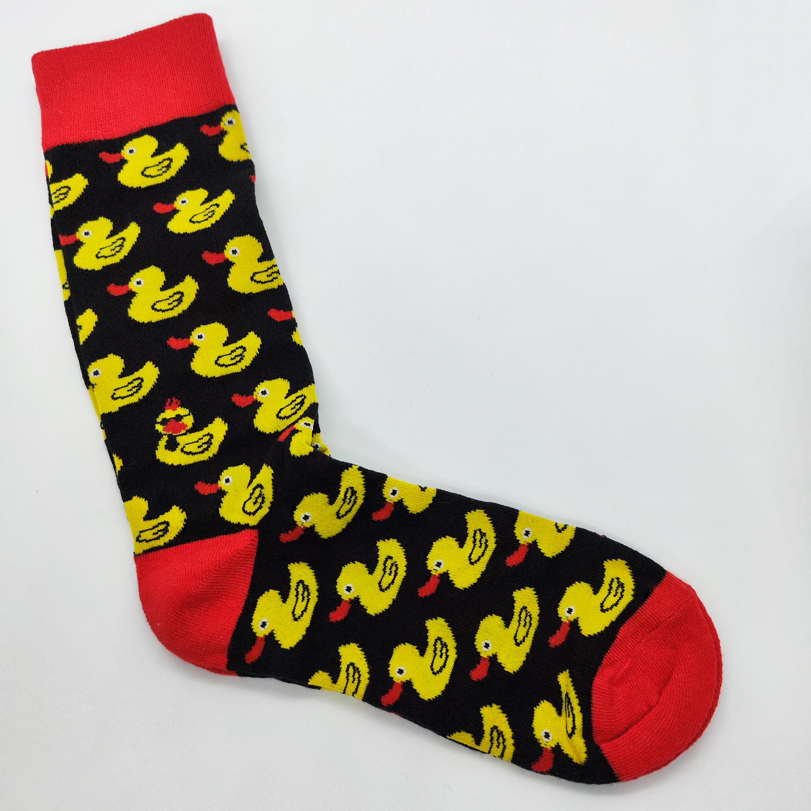 Носки унисекс Утки one size р. 35-45 Черный (24415614)