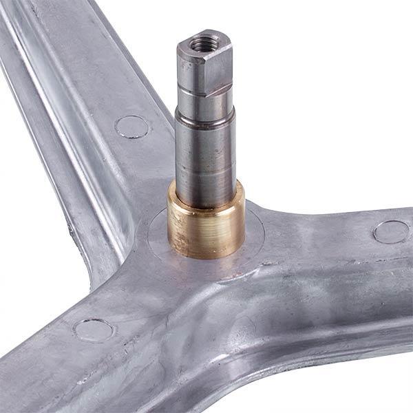 Крестовина бака для стиральной машины Indesit COD.790 EBI L вала 65 мм под 6202/6203 подшипник (00000057288) - фото 3