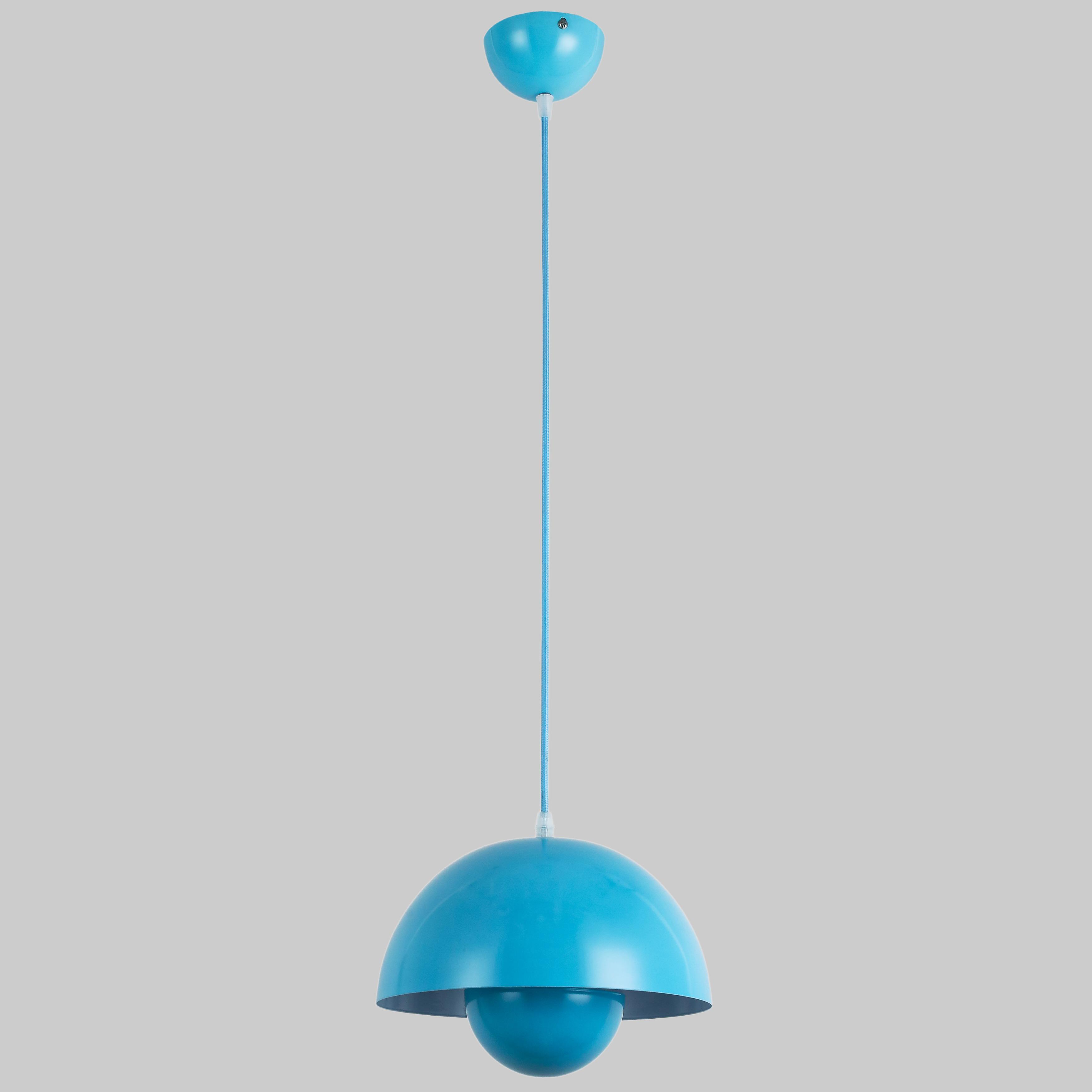 Светильник подвесной 25 см Голубой (909-XL905-1 BLUE)