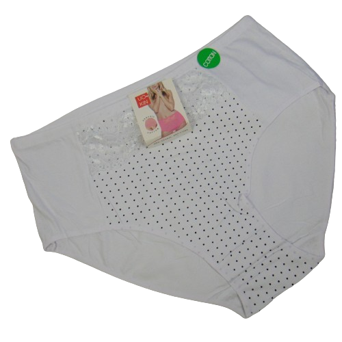 Трусы женские Uokin 1763 5XL Белый