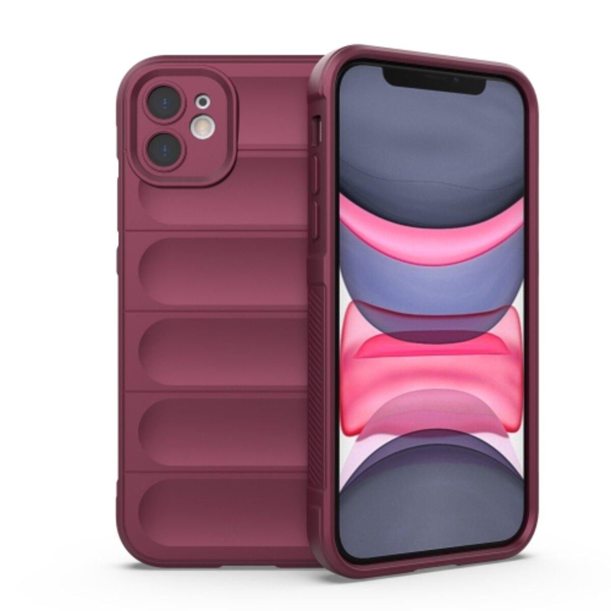 Противоударный чехол для Apple iPhone 12 Cosmic Magic Shield / Plum