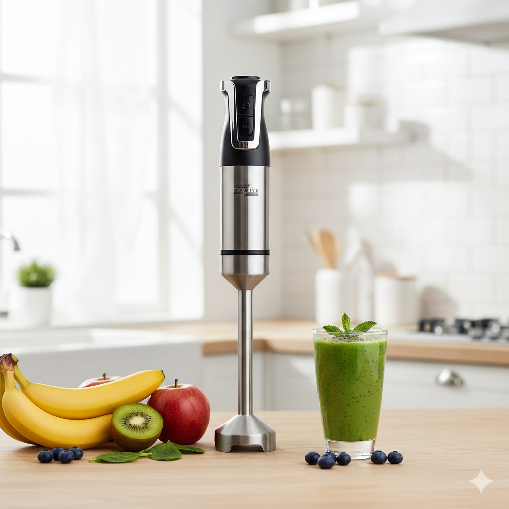 Блендер Zepline ZP-201 з ніжкою з нержавіючої сталі 1500 Вт (31793699)