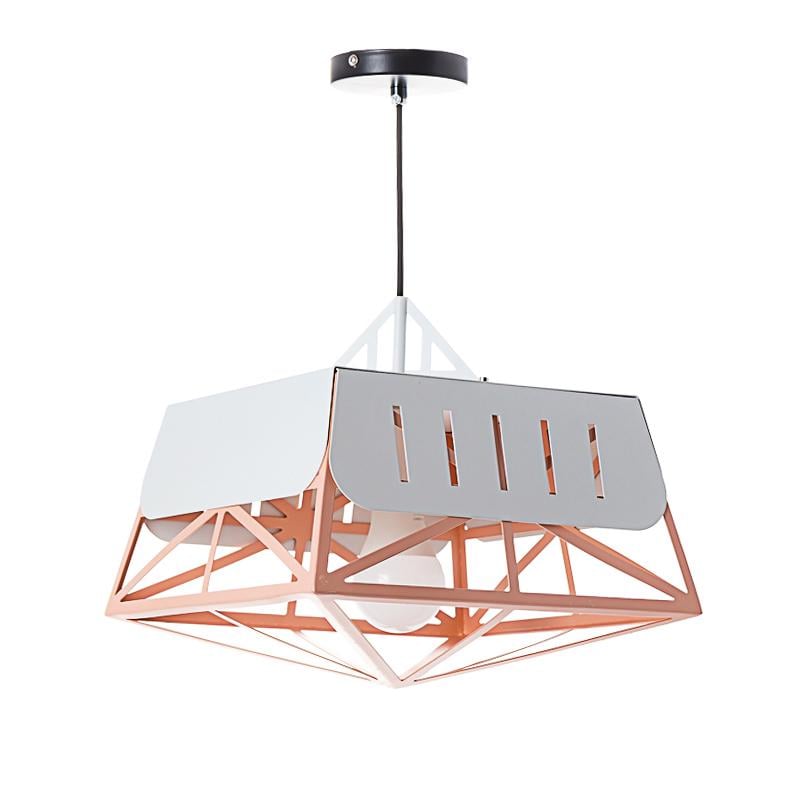 Люстра подвесная Light House ES-15972/peachy на одну лампу  Персиковый