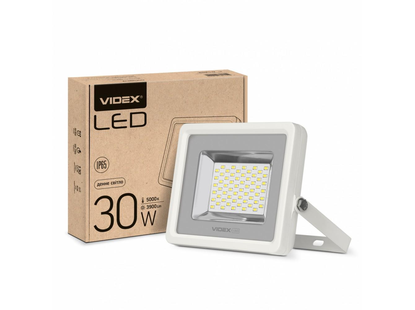 Прожектор світлодіодний Videx PREMIUM 30W 5000K 220V White (27803193)