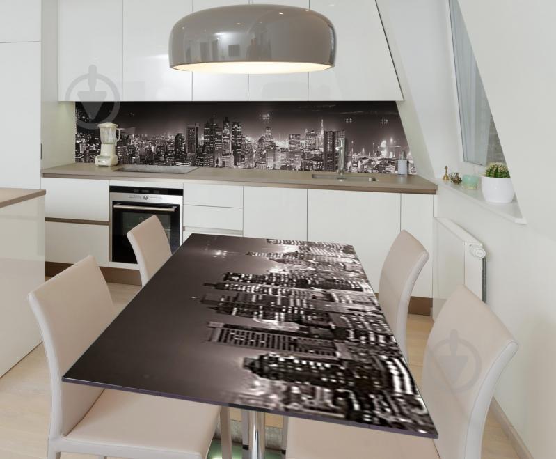 Наклейка 3Д виниловая на стол Zatarga «Город с высоты» 650х1200 мм для домов, квартир, столов, кофейн, кафе Наклейка 3Д виниловая на стол Zatarga «Город с высоты» 650х1200 мм для домов, квартир, столов, кофейн, кафе