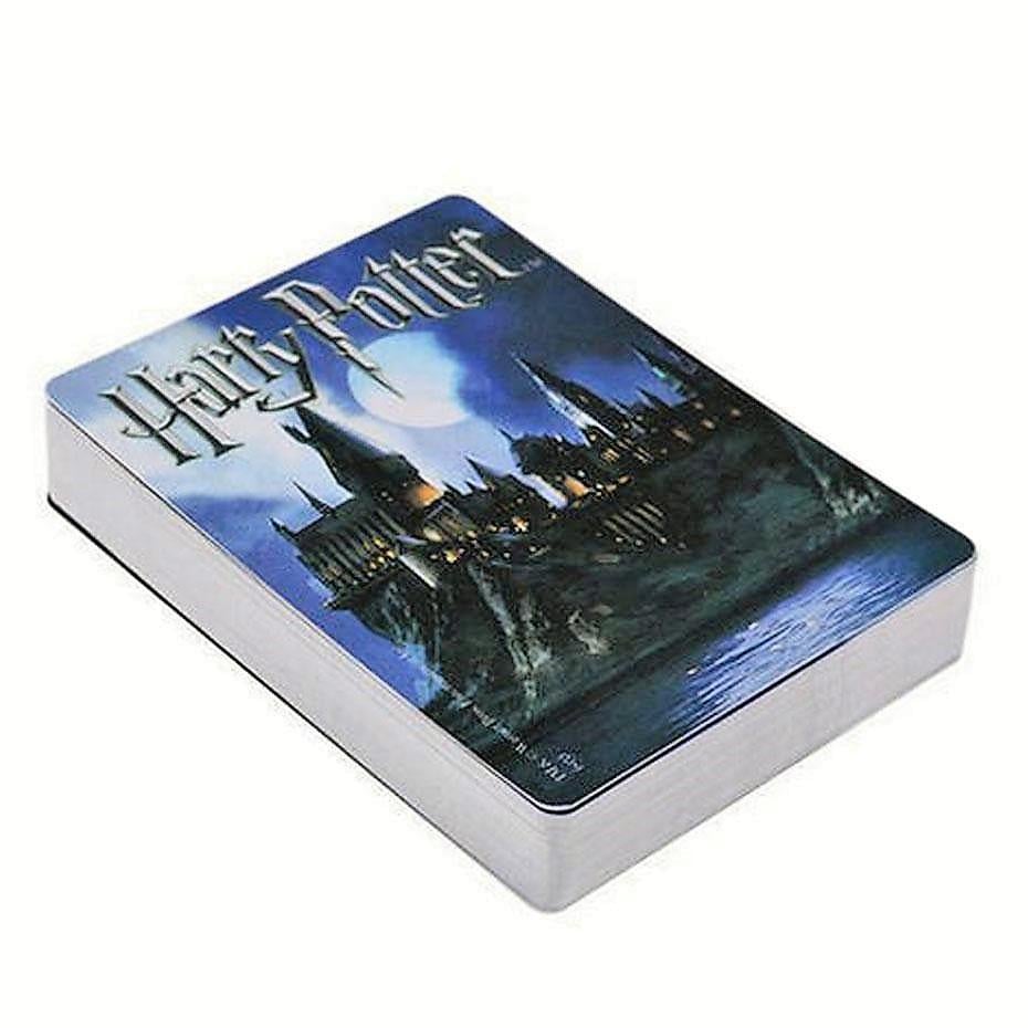 Карты игральные Harry Potter Гарри Поттер Замок Хогвартс бревно 54 шт. - фото 4