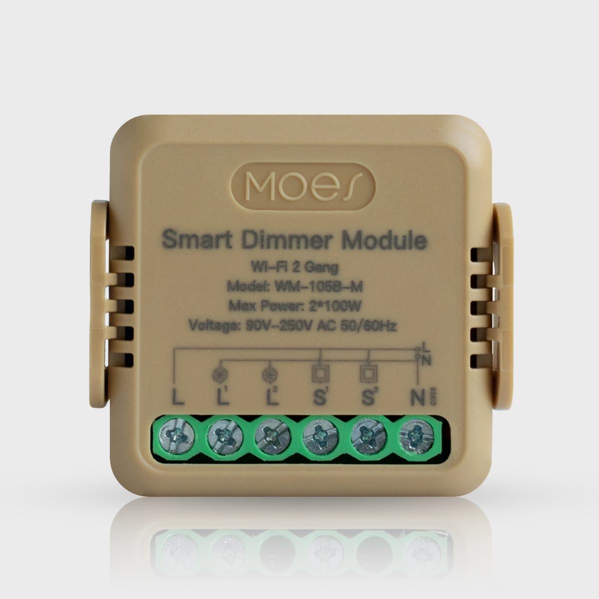 Дымер двухканальный Tuya smart WiFi Moes Дымер двухканальный Tuya smart WiFi Moes