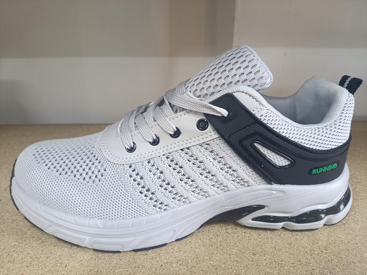 Кроссовки мужские лето р. 41 Серый (34061368)