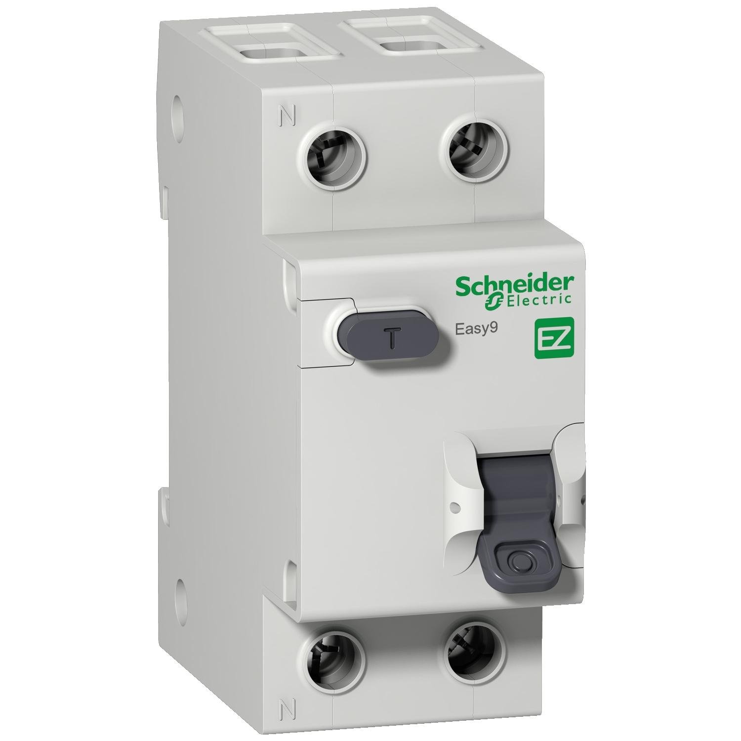 Дифференциальный выключатель автоматический Schneider Electric Easy9 25А 1Р+N 30mA АС (EZ9D34625) - фото 1