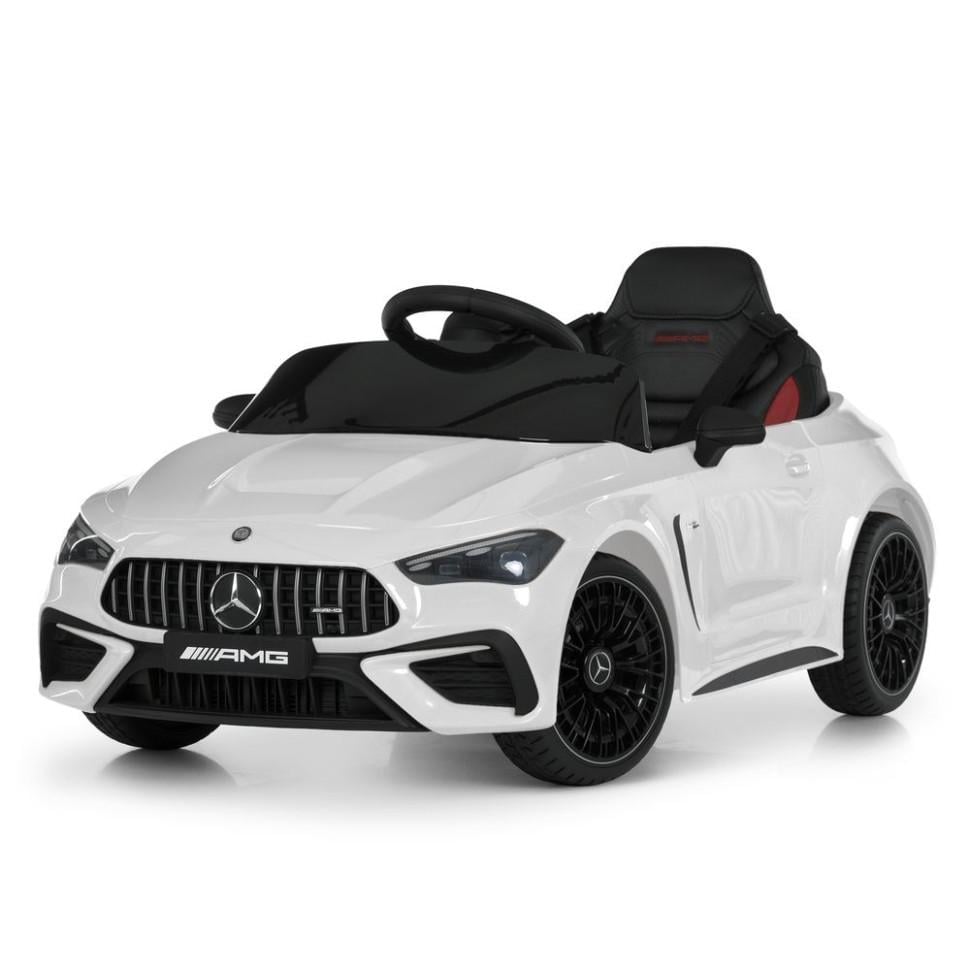 Детский электрический автомобиль Bambi 12V одноместный до 30 кг Белый (DE-169-E-891)