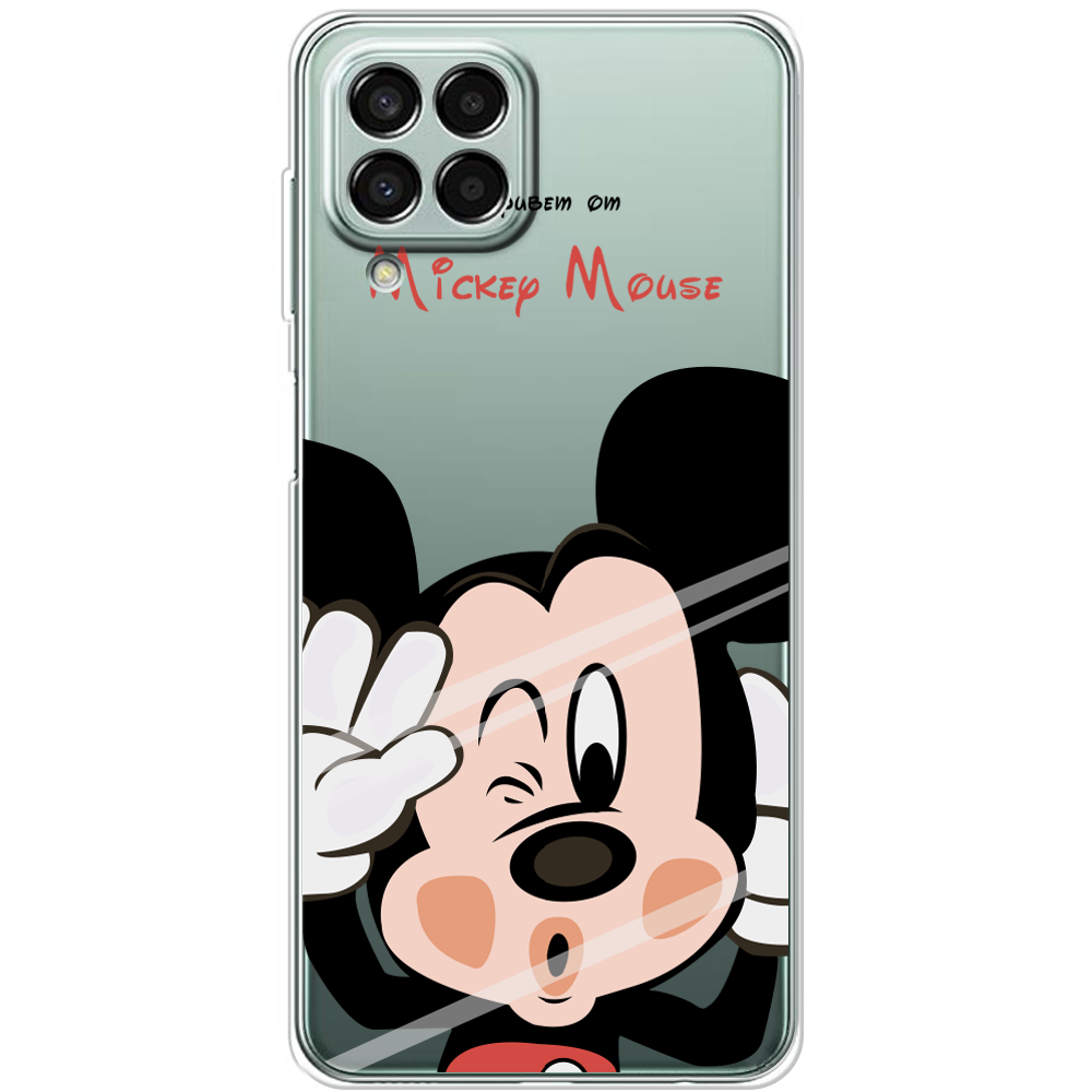 Чехол BoxFace Samsung Galaxy M33 5G (M336) Mister M Прозрачный силикон (44472-cc58-44472)