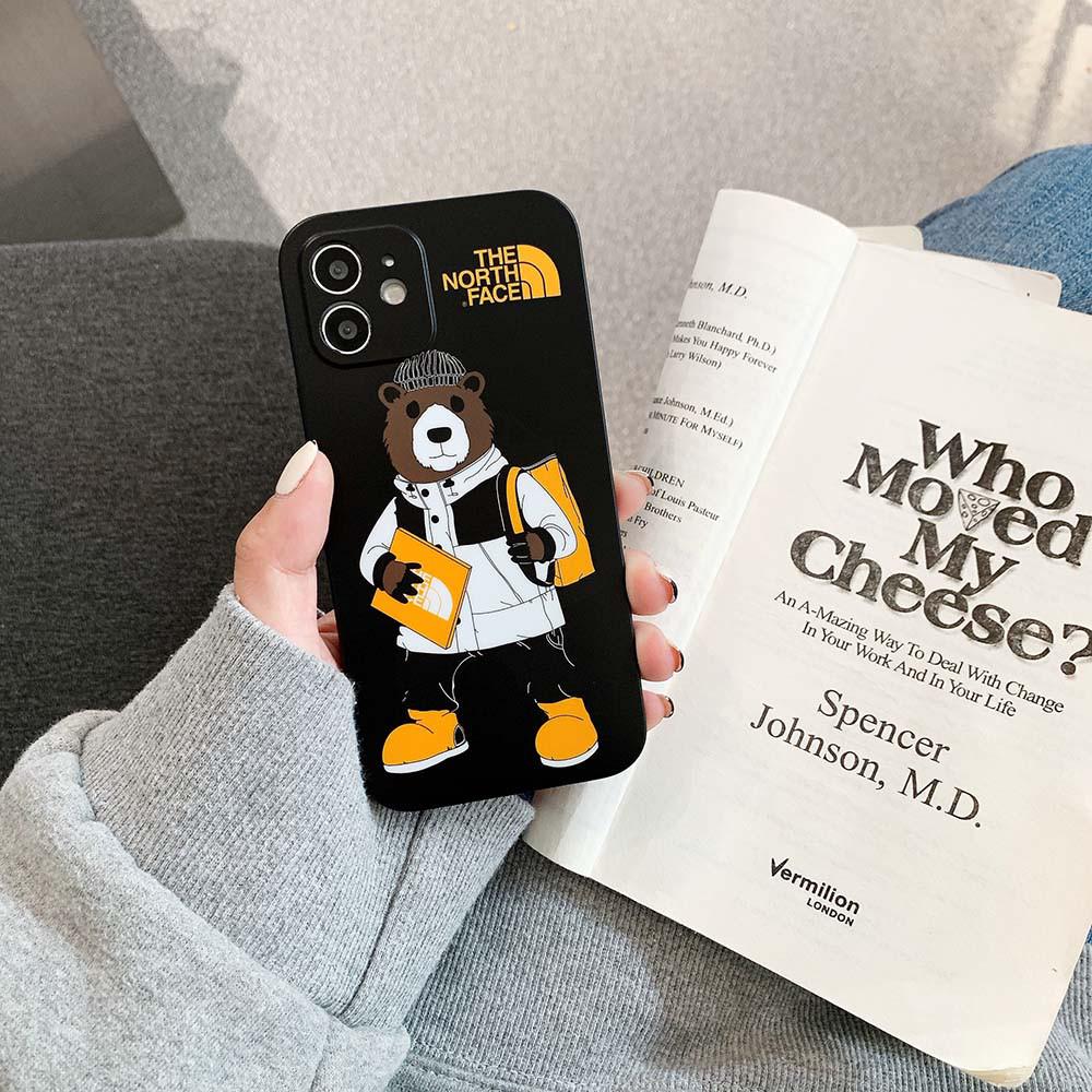 Чехол для iPhone 11 The North Face Медведь Черный