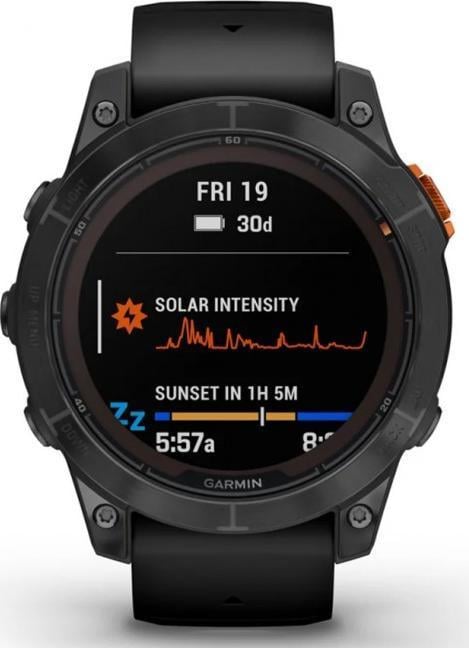 Смарт-годинник Garmin Fenix 7 Pro Solar Slate Gray/Black Band (010-02777-00/01) Смарт-годинник Garmin Fenix 7 Pro Solar Slate Gray/Black Band (010-02777-00/01)