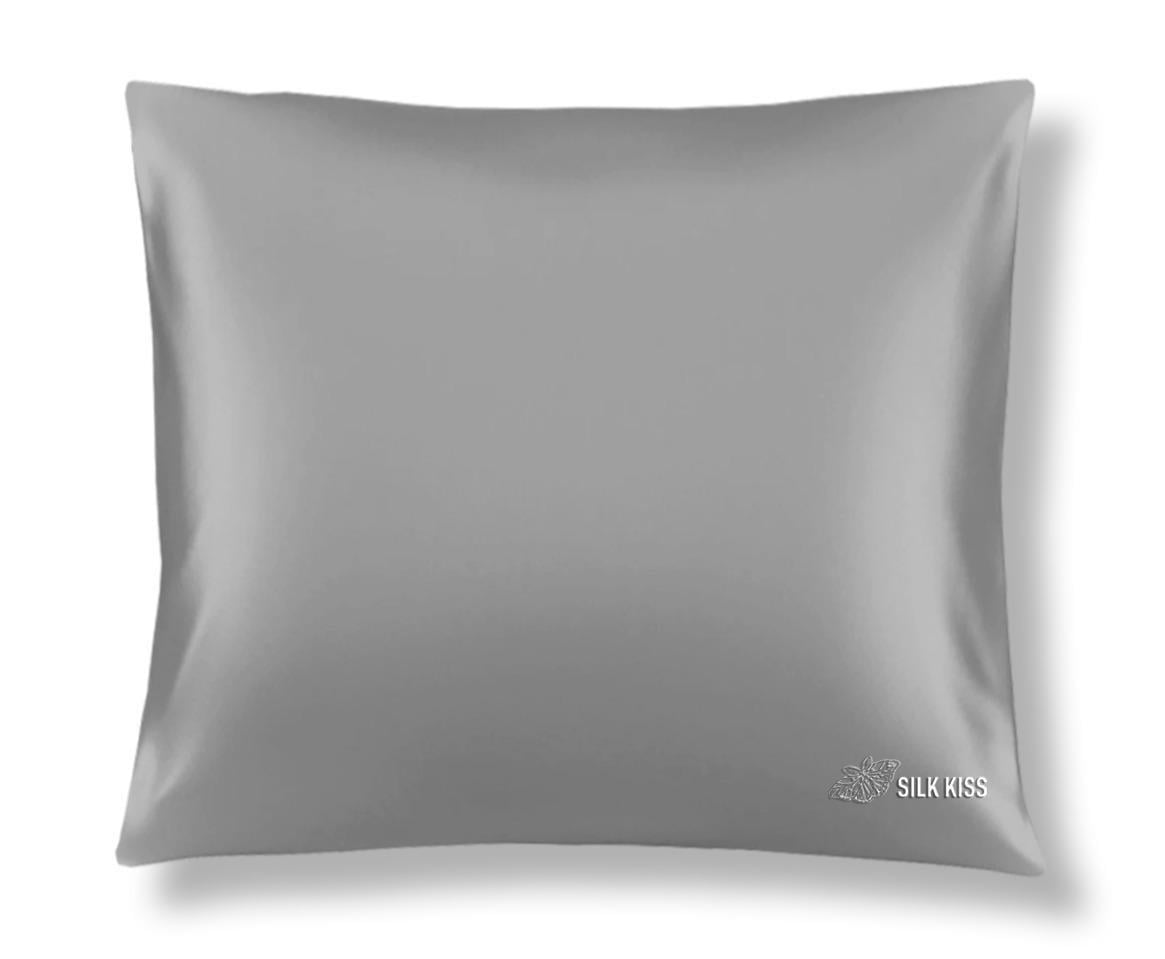 Наволочка шелковая Silk Kiss 60х60 см Серый (14193580)