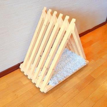 Домик для кошки из дерева Борман Бланже (ДДК-000601)