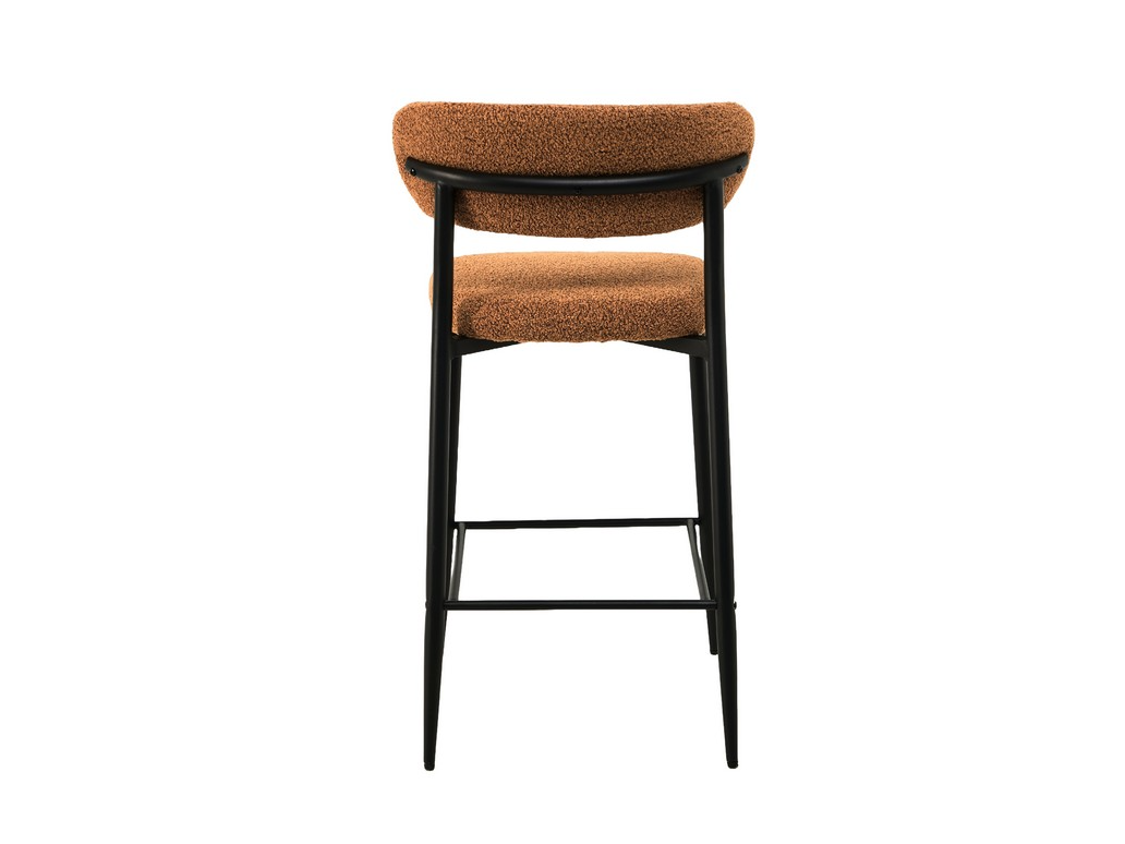 Напівбарний стілець Vetro Mebel В-160 Гірчичний/Чорний (29850547) - фото 4 Напівбарний стілець Vetro Mebel В-160 Гірчичний/Чорний (29850547) - фото 4