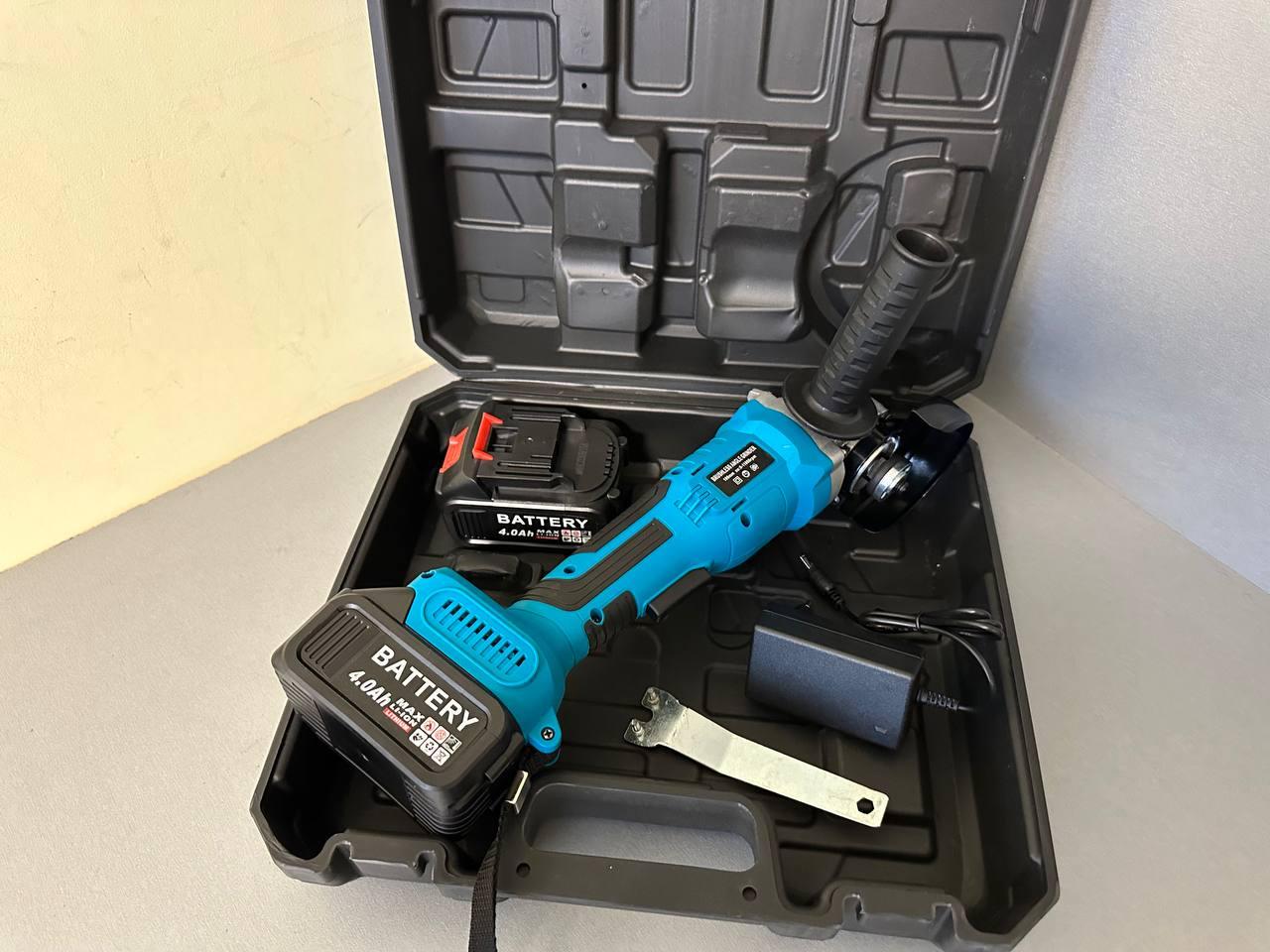 Болгарка акумуляторна LITHIUM POWER в кейсі 2 акумулятори 24V - фото 5 Болгарка акумуляторна LITHIUM POWER в кейсі 2 акумулятори 24V - фото 5