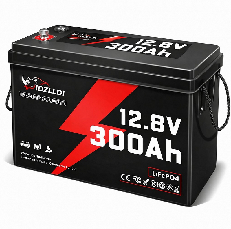 Аккумулятор Idzlldi 12V/300 Ah LiFePO₄ с BMS (32310125) Аккумулятор Idzlldi 12V/300 Ah LiFePO₄ с BMS (32310125)