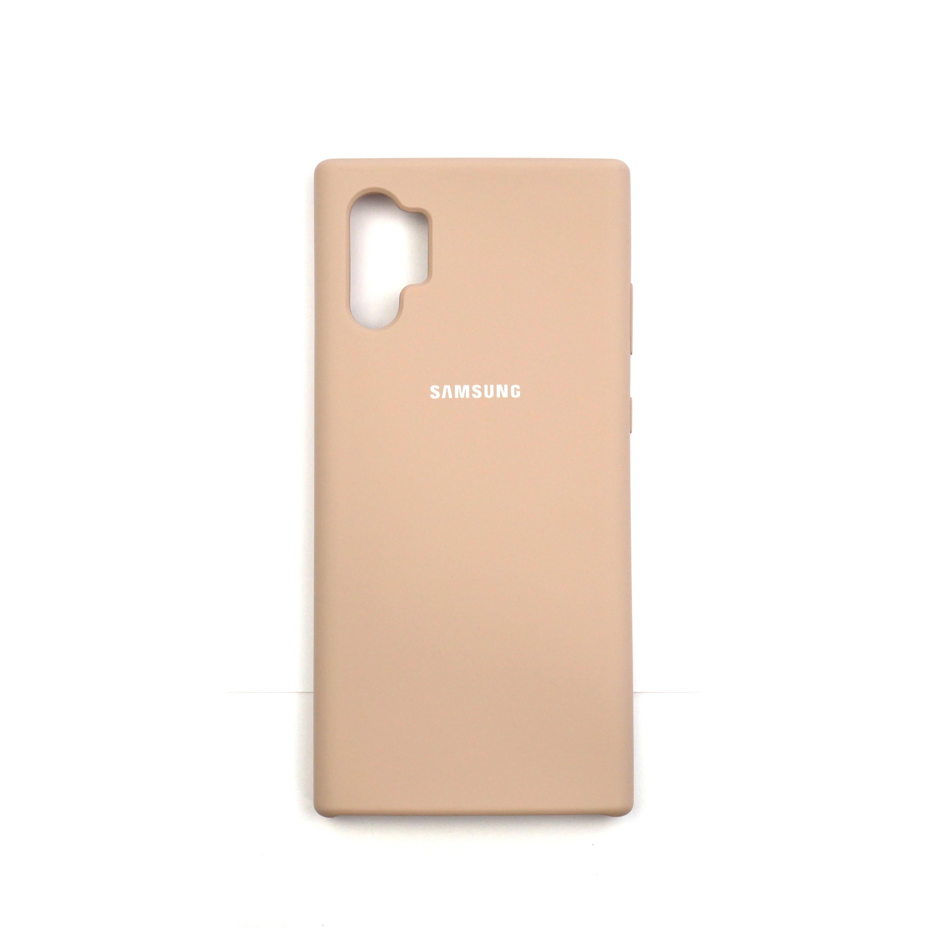 Чехол Jelly Silicone Case Samsung Note 10 Plus Pink Sand (19)