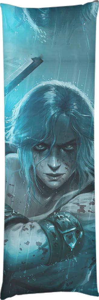 Подушка дакимакура The Witcher 28 60x180 см (14107156)