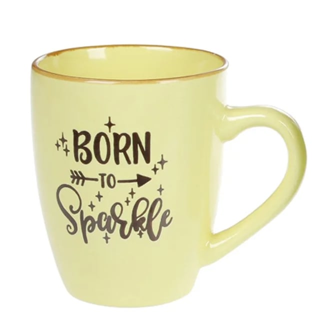 Чашка керамическая Flora "Born to Sparkle" 0,36 л (31751)