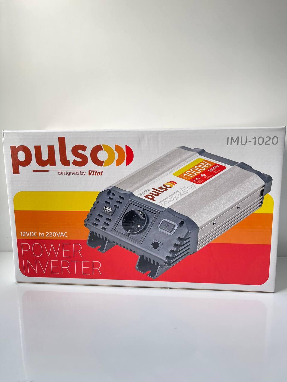 Преобразователь напряжения Pulso IMU-1020 USB-5VDC2.0A 12-220 V 1000 W - фото 3 Преобразователь напряжения Pulso IMU-1020 USB-5VDC2.0A 12-220 V 1000 W - фото 3