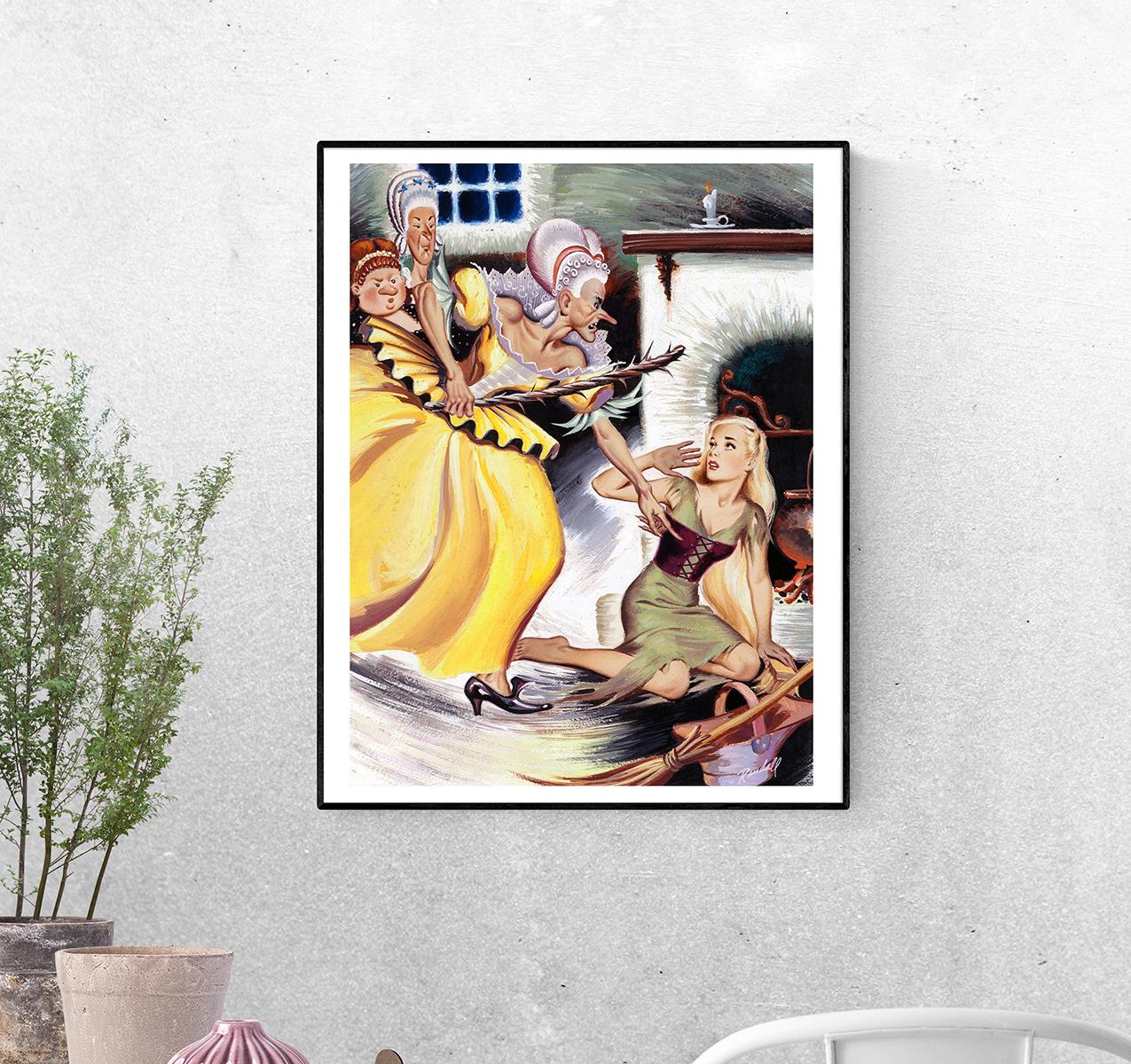 Постер Золушка формат А-2 (pin_up010014_Poster)