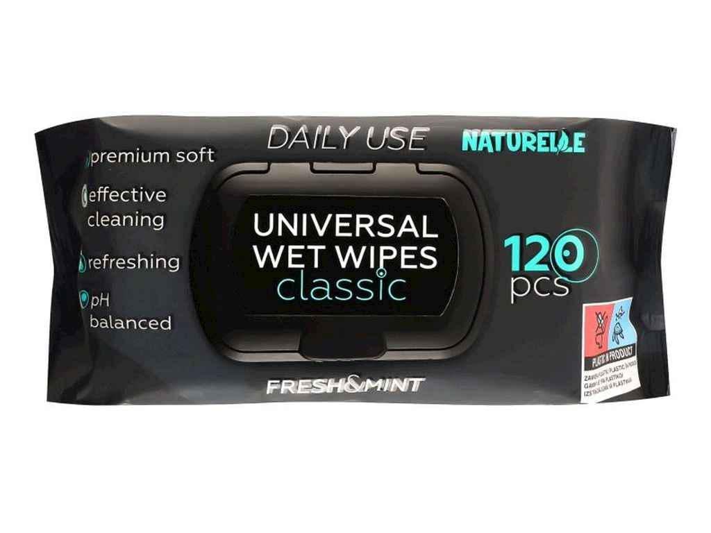 Вологі серветки Naturelle універсальні Classic 120 шт. (1035095)