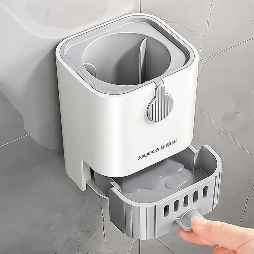 Ершик для унитаза Joybos Hygienic с держателем на стену и съемным поддоном (JBS-MTS-9502-JGY) - фото 7