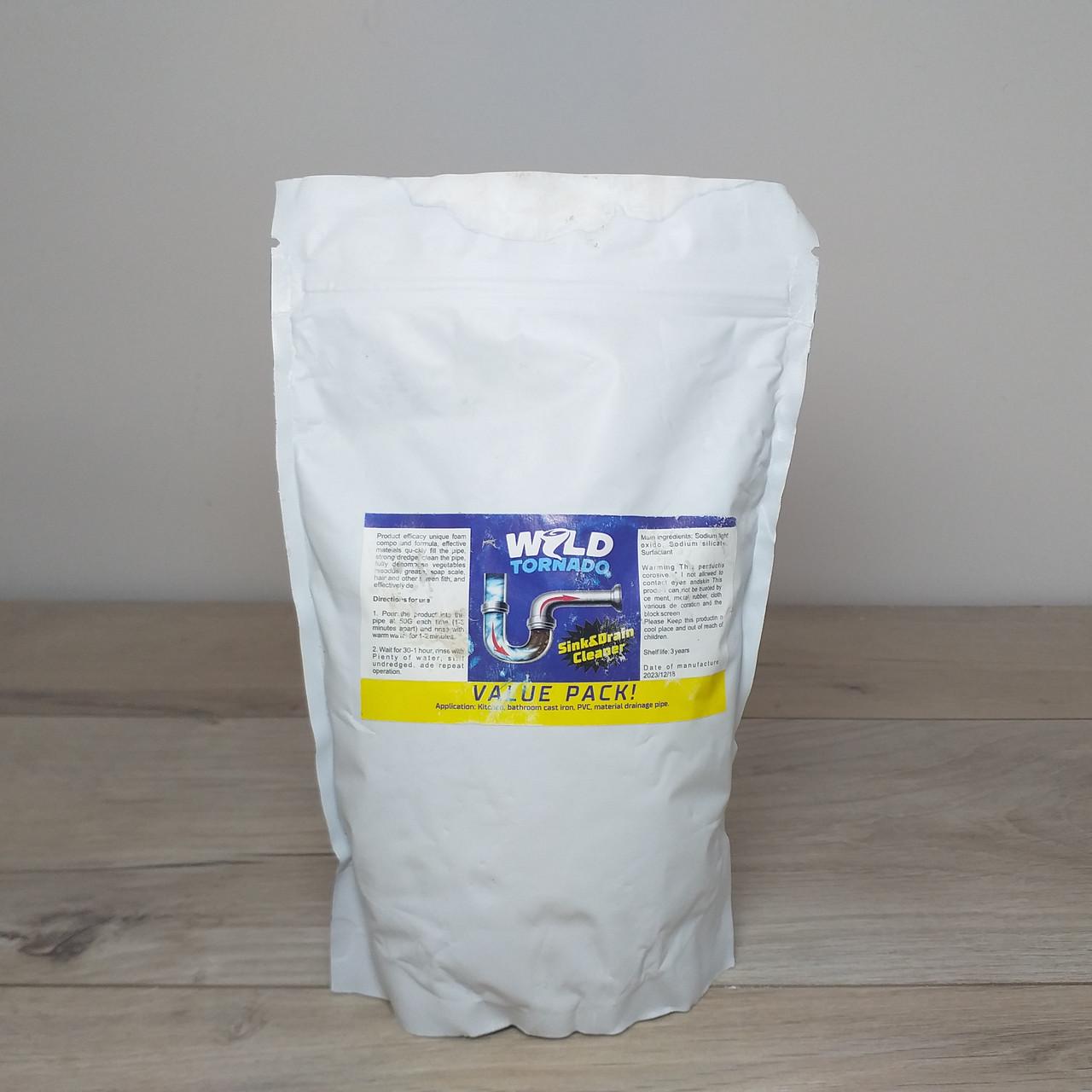 Очиститель для мытья и слива WILD Tornado Sink 500 г (X-1159) - фото 3 Очиститель для мытья и слива WILD Tornado Sink 500 г (X-1159) - фото 3