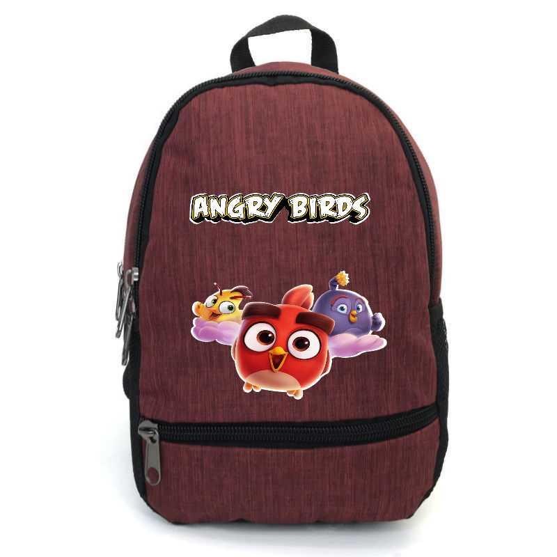 Шкільний рюкзак підлітковий Cappuccino Toys з принтом Angry Birds ANG-0010 12,5 л Червоний (2064157342)