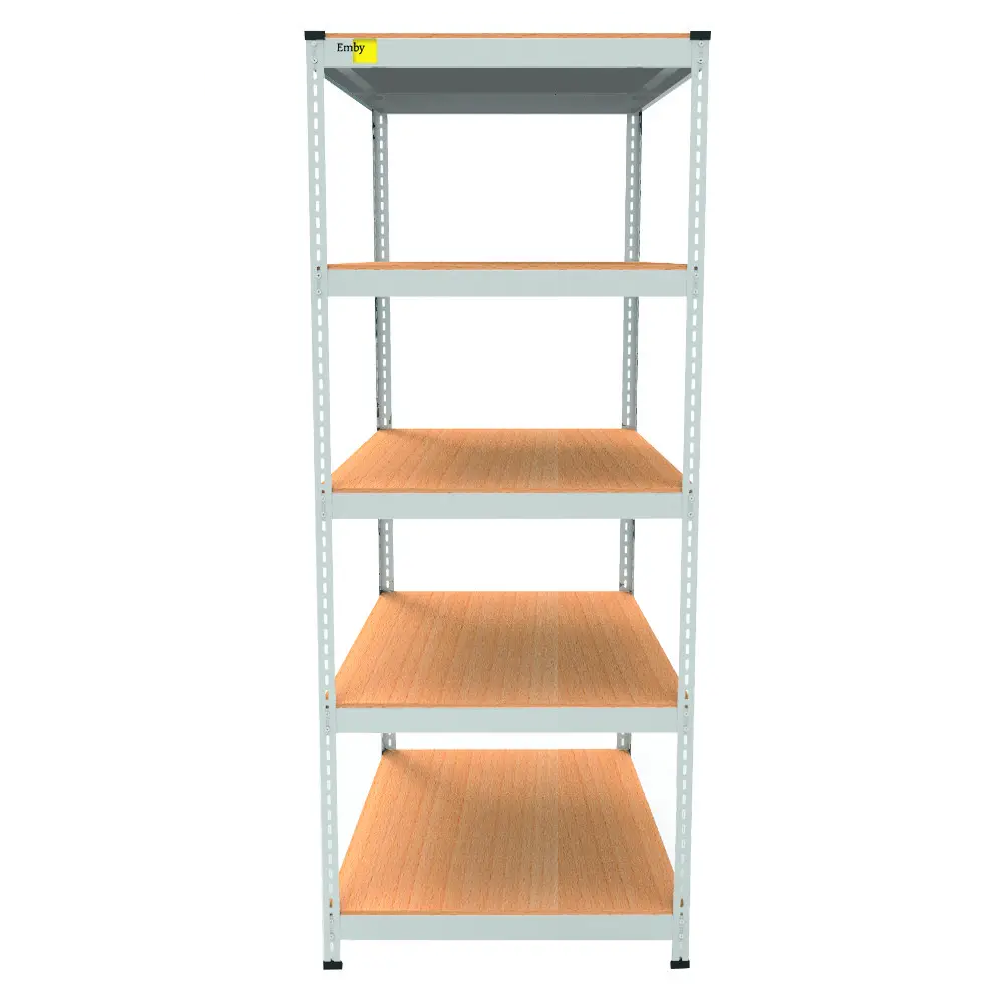 Стелаж металевий Emby Light Series 5 полиць ДСП до 100 кг 1800х600x600 мм Білий (65d33a256fb0382fce23f02b) Стелаж металевий Emby Light Series 5 полиць ДСП до 100 кг 1800х600x600 мм Білий (65d33a256fb0382fce23f02b)