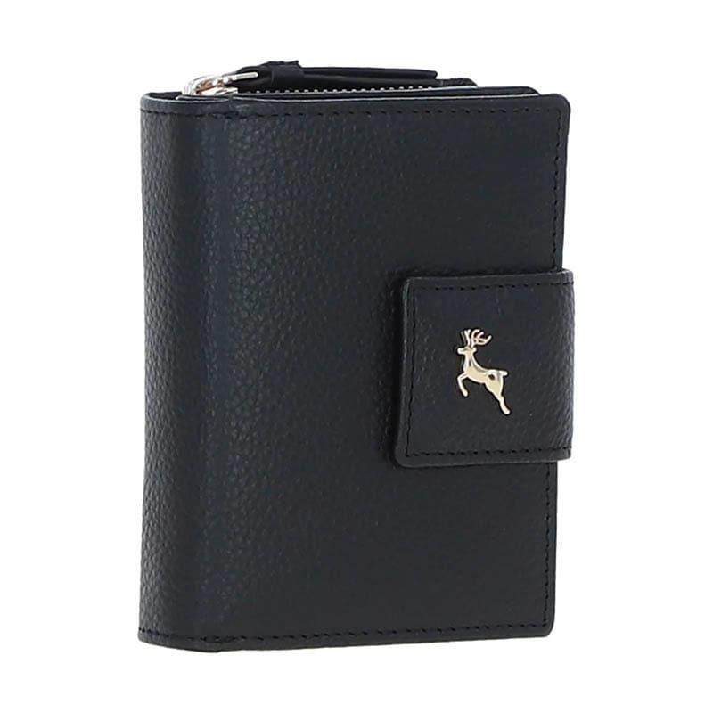 Кошелек женский кожаный Ashwood X30 Black